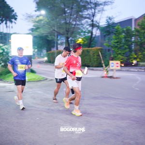 Race photo from BOGORUN 2026