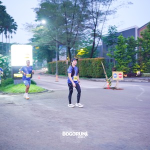 Race photo from BOGORUN 2026