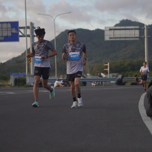 Race photo from KEDIRI HALF MARATHON 2026