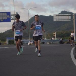 Race photo from KEDIRI HALF MARATHON 2026