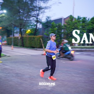 Race photo from BOGORUN 2026