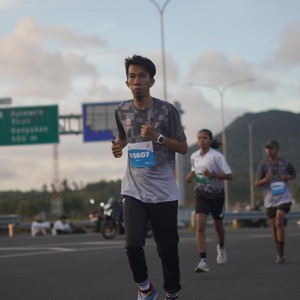 Race photo from KEDIRI HALF MARATHON 2026
