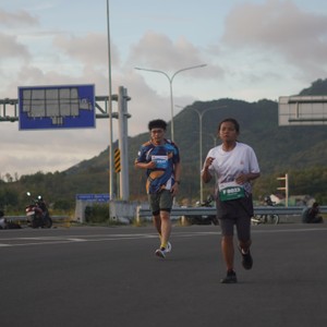 Race photo from KEDIRI HALF MARATHON 2026
