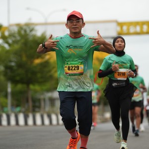 Race photo from ARUTMIN BORNEO RUN 2025