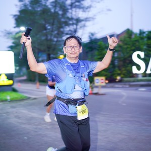 Race photo from BOGORUN 2026
