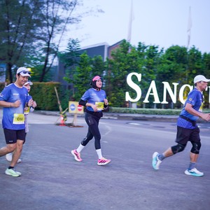 Race photo from BOGORUN 2026