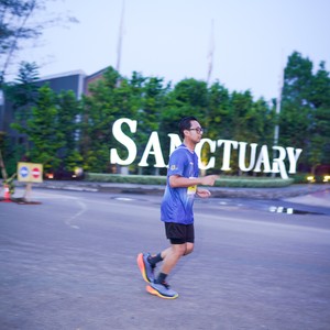Race photo from BOGORUN 2026