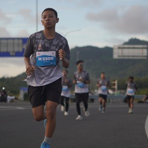 Race photo from KEDIRI HALF MARATHON 2026