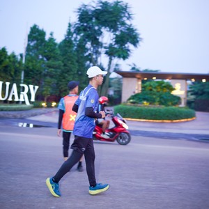 Race photo from BOGORUN 2026