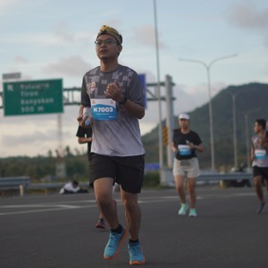 Race photo from KEDIRI HALF MARATHON 2026