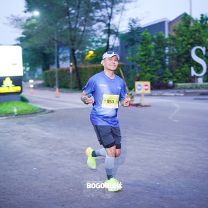 Race photo from BOGORUN 2026