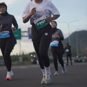 Race photo from KEDIRI HALF MARATHON 2026