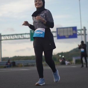 Race photo from KEDIRI HALF MARATHON 2026
