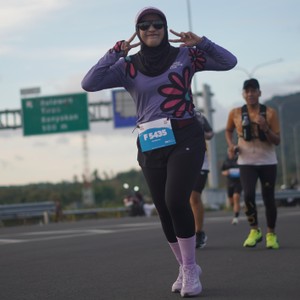Race photo from KEDIRI HALF MARATHON 2026