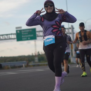 Race photo from KEDIRI HALF MARATHON 2026