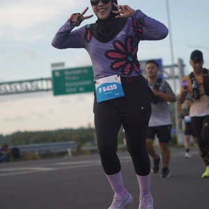 Race photo from KEDIRI HALF MARATHON 2026