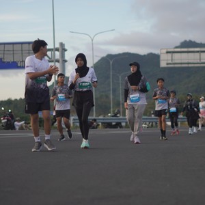 Race photo from KEDIRI HALF MARATHON 2026