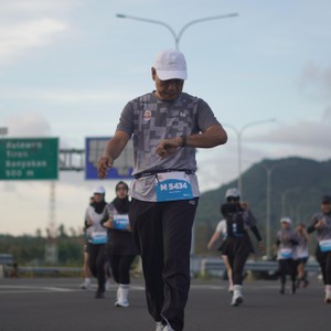 Race photo from KEDIRI HALF MARATHON 2026
