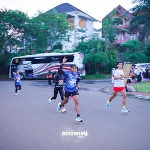 Race photo from BOGORUN 2026