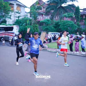 Race photo from BOGORUN 2026