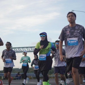 Race photo from KEDIRI HALF MARATHON 2026