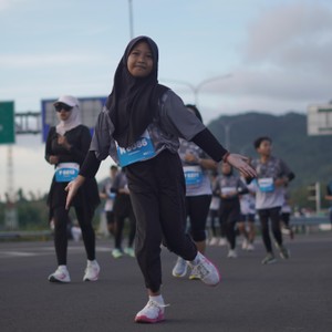 Race photo from KEDIRI HALF MARATHON 2026