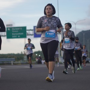 Race photo from KEDIRI HALF MARATHON 2026