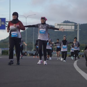 Race photo from KEDIRI HALF MARATHON 2026