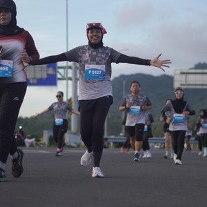 Race photo from KEDIRI HALF MARATHON 2026