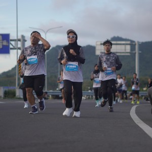 Race photo from KEDIRI HALF MARATHON 2026