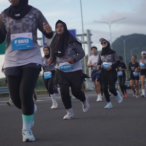 Race photo from KEDIRI HALF MARATHON 2026