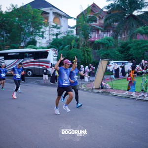 Race photo from BOGORUN 2026