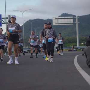 Race photo from KEDIRI HALF MARATHON 2026