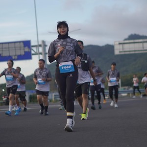 Race photo from KEDIRI HALF MARATHON 2026