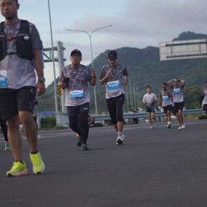 Race photo from KEDIRI HALF MARATHON 2026