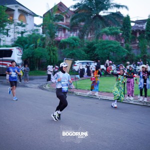 Race photo from BOGORUN 2026