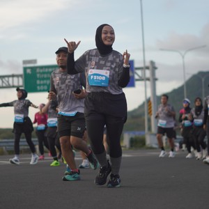 Race photo from KEDIRI HALF MARATHON 2026