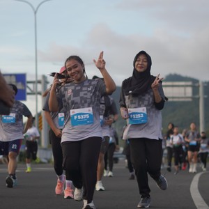 Race photo from KEDIRI HALF MARATHON 2026