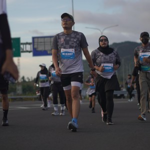 Race photo from KEDIRI HALF MARATHON 2026