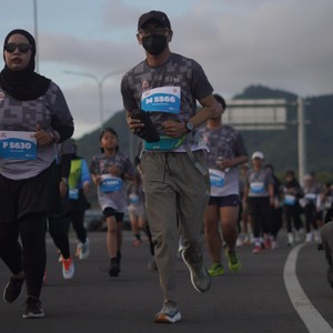 Race photo from KEDIRI HALF MARATHON 2026