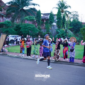 Race photo from BOGORUN 2026
