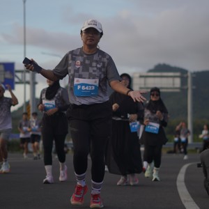 Race photo from KEDIRI HALF MARATHON 2026