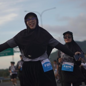 Race photo from KEDIRI HALF MARATHON 2026