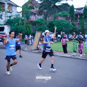Race photo from BOGORUN 2026