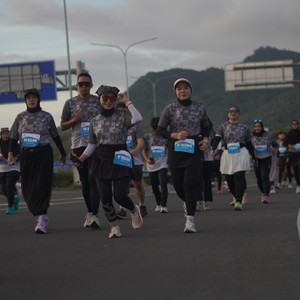 Race photo from KEDIRI HALF MARATHON 2026