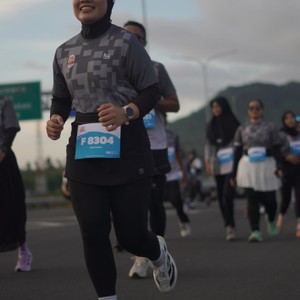Race photo from KEDIRI HALF MARATHON 2026