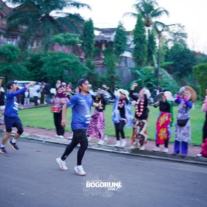Race photo from BOGORUN 2026