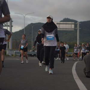 Race photo from KEDIRI HALF MARATHON 2026