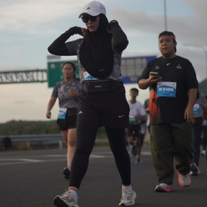 Race photo from KEDIRI HALF MARATHON 2026