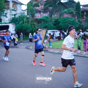 Race photo from BOGORUN 2026